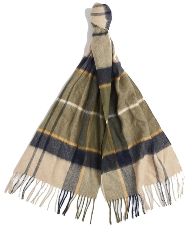 Barbour Carrbridge Tartan Scarf - Forest Mist Tartan