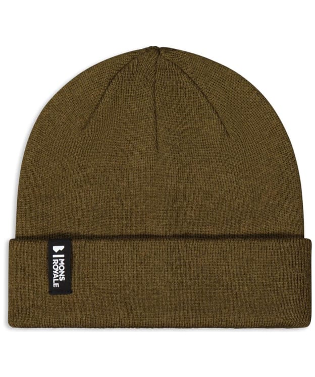 Mons Royale Mccloud Merino Blend Beanie Hat - Lichen