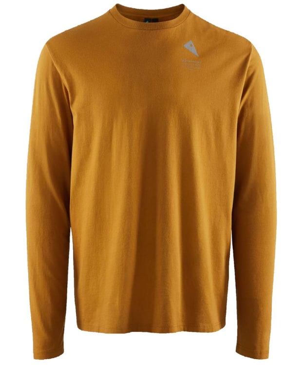 Men's Klattermusen Runa Maker Long Sleeve T-Shirt - Mustard