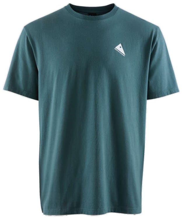 Men's Klättermusen Runa Rain Mouse Short Sleeve T-Shirt - Dark Deep Sea