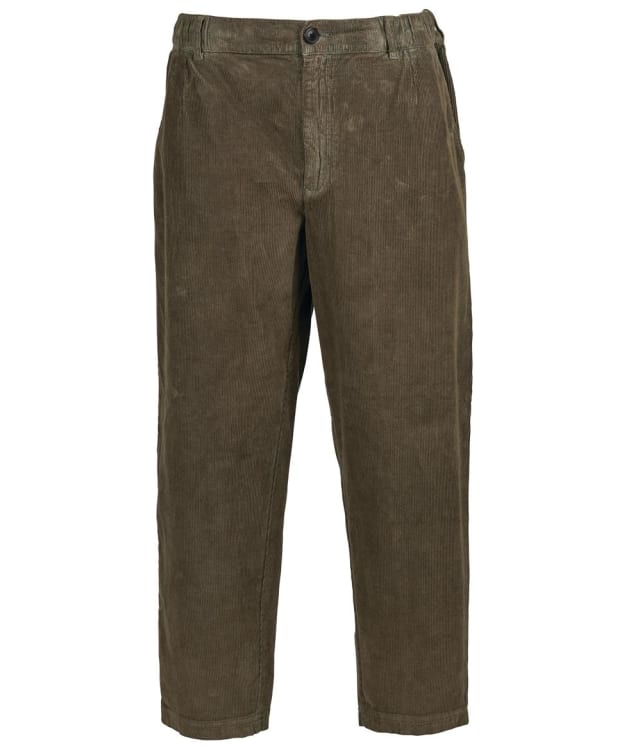 Men's Barbour Highgate Cord Trousers - Olive