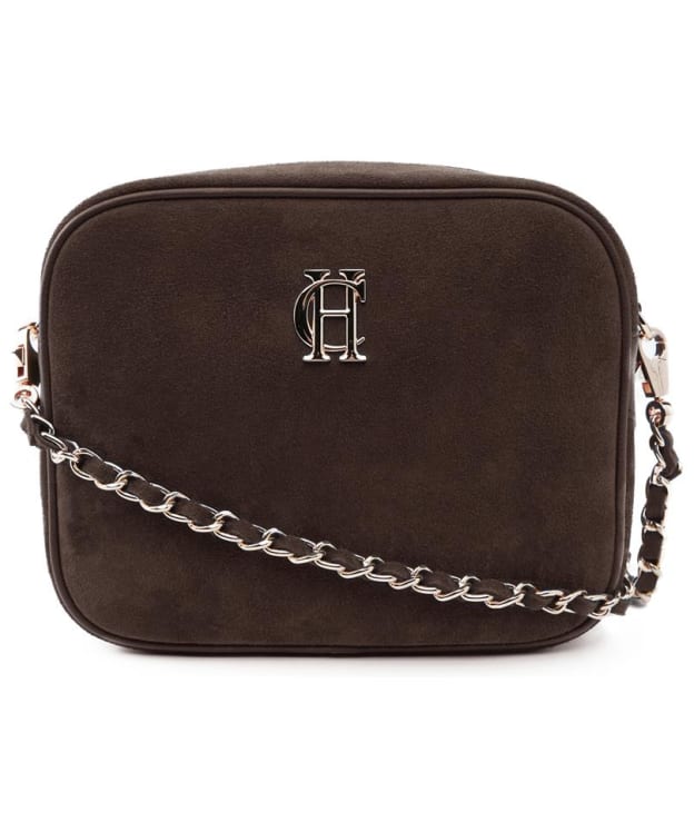 Women's Holland Cooper Soho Suede Camera Bag - Chocolate Suede