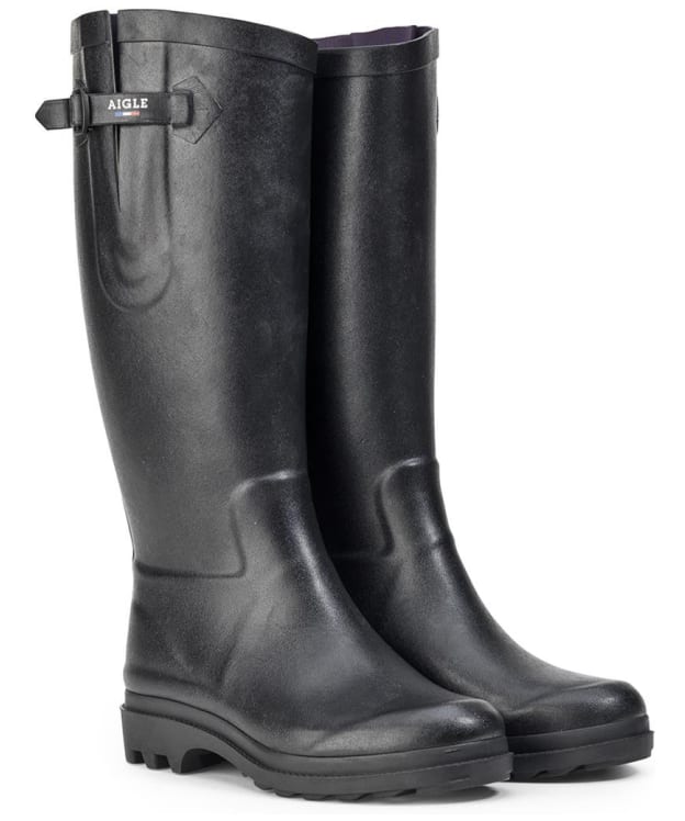 Women's Aigle Aiglentine 2 Tall Wellington Boots - Black