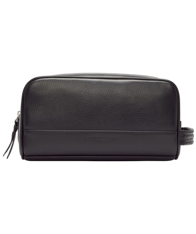 R.M. Williams Leather Washbag - Black