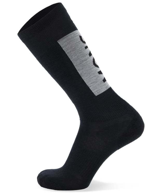 Mons Royale Atlas Merino Snow Socks - Black