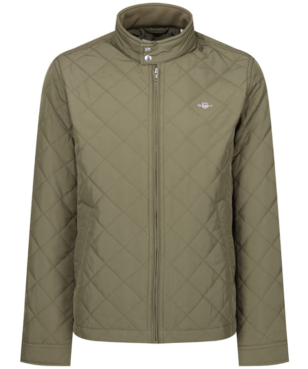 Men's GANT Quilted Windcheater Jacket - Juniper Green