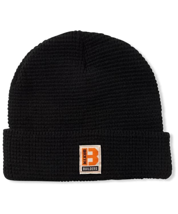 Brixton Builders Waffle Knit Beanie - Black