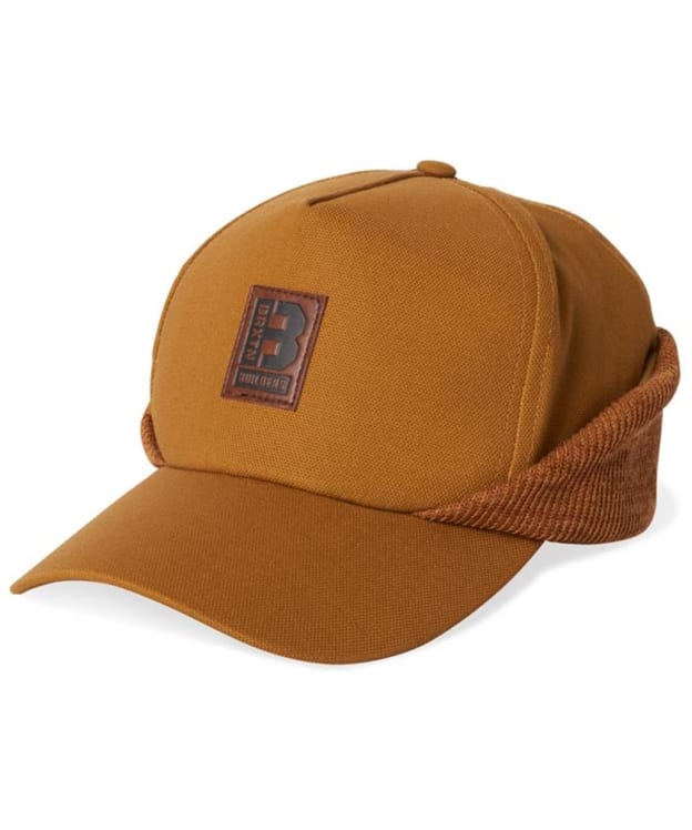 Men's Brixton Builders Ear Flap Cap - Golden Brown