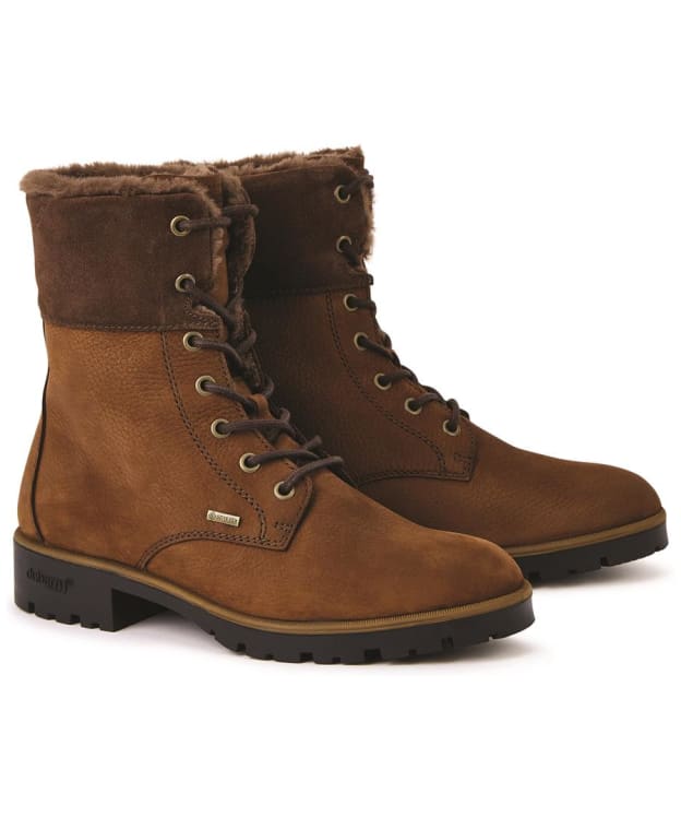 Women's Dubarry Glengarriff Waterproof Ankle Boots - Walnut