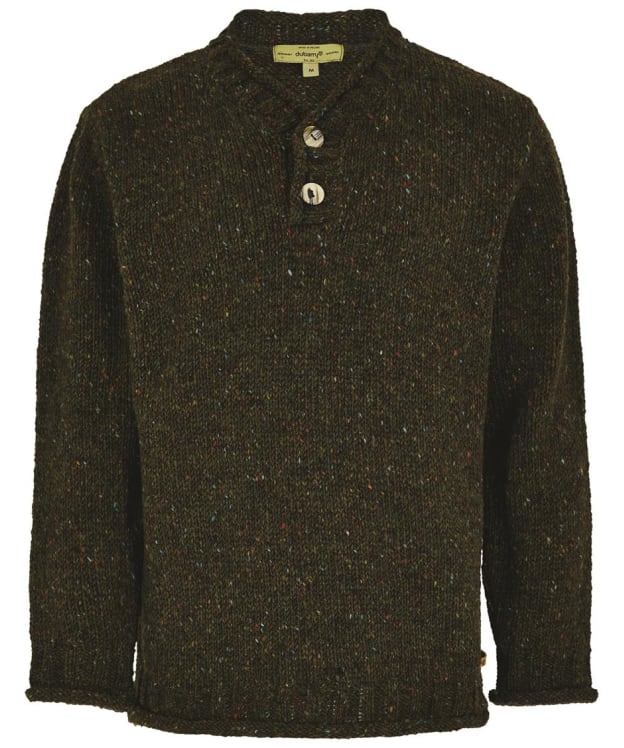 Men's Dubarry Taylor Wool Sweater - Olive