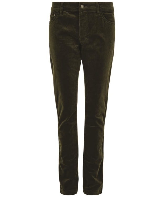 Women's Dubarry Honeysuckle Cord Slim Fit Jeans - Olive