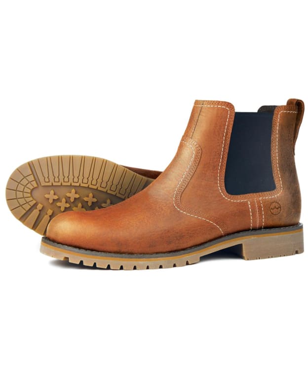 Men’s Orca Bay Nubuck Leather Exmoor Boots - Havana