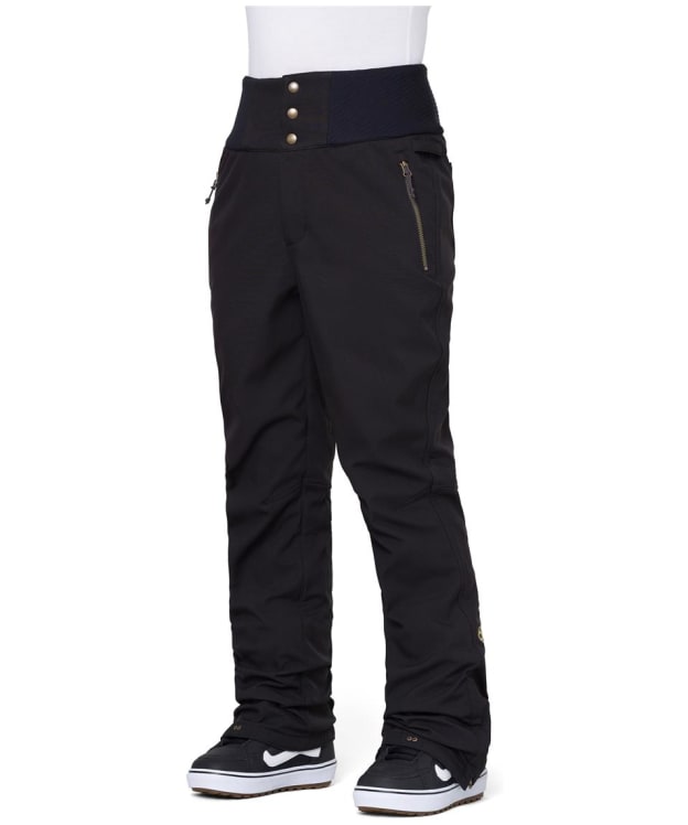Women's 686 Gossip Softshell Snowboarding Pants - Black
