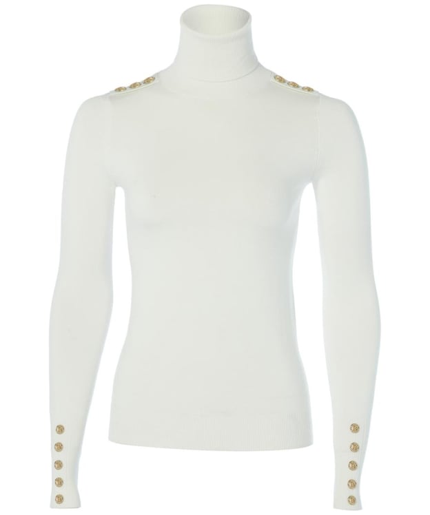 Women’s Holland Cooper Roll Neck Knitted Jumper - Cream