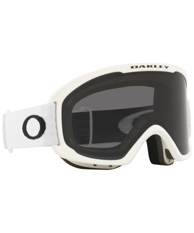 Oakley O-Frame 2.0 Pro M Snow Goggles - Dark Grey Lens - Matte White