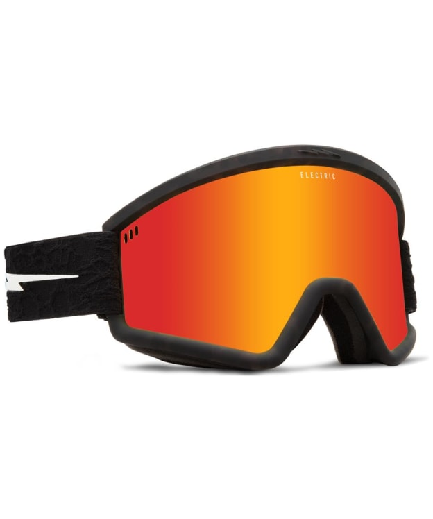 Electric Hex Unisex Snow Goggles - Red Chrome Lens - Black Tort Nuron