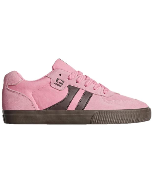 Men's Globe Encore-2 Vulcanised Skate Shoes - Pink / Dark Gum