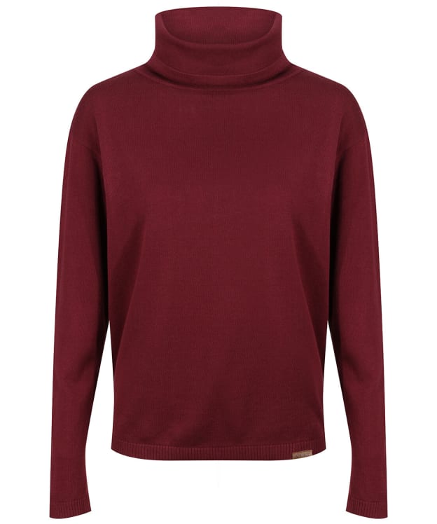 Women's Ariat Lexi High Neck Sweater - Tawny Port
