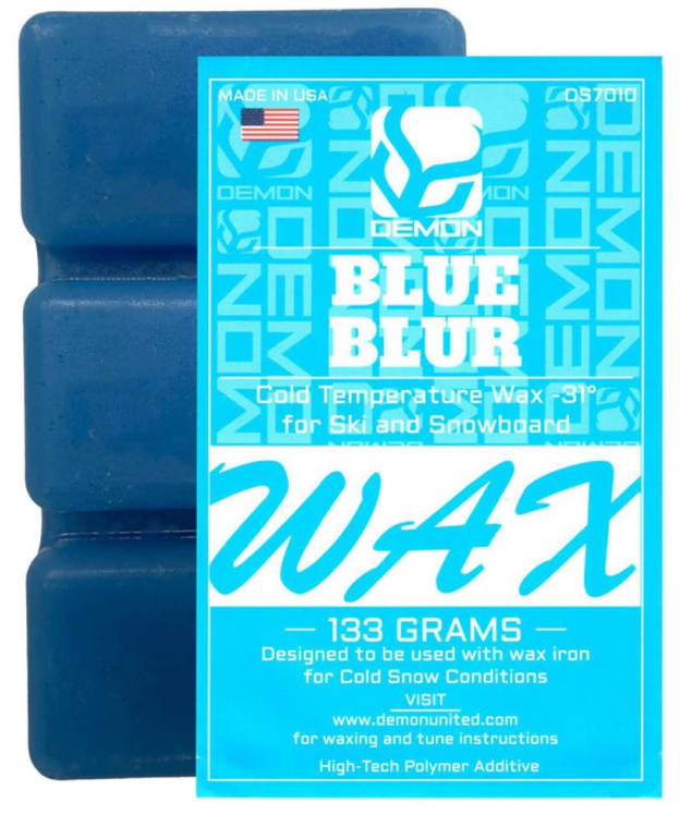 Demon Cold Ski, Snowboard Wax 133Gm - Blue