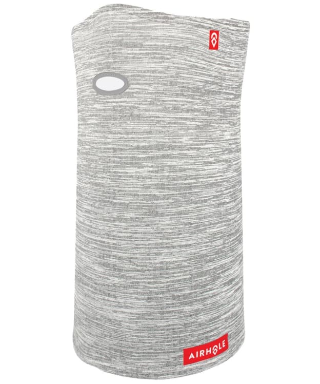 Airhole Airtube Ergo Waffle Water Repellent Fleece Face Mask Neck Gaiter - Tech White