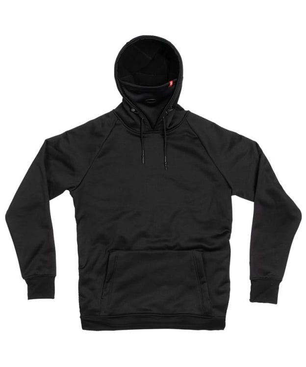 Men's Airhole Thermal Hoodie Polar Fleece - Black