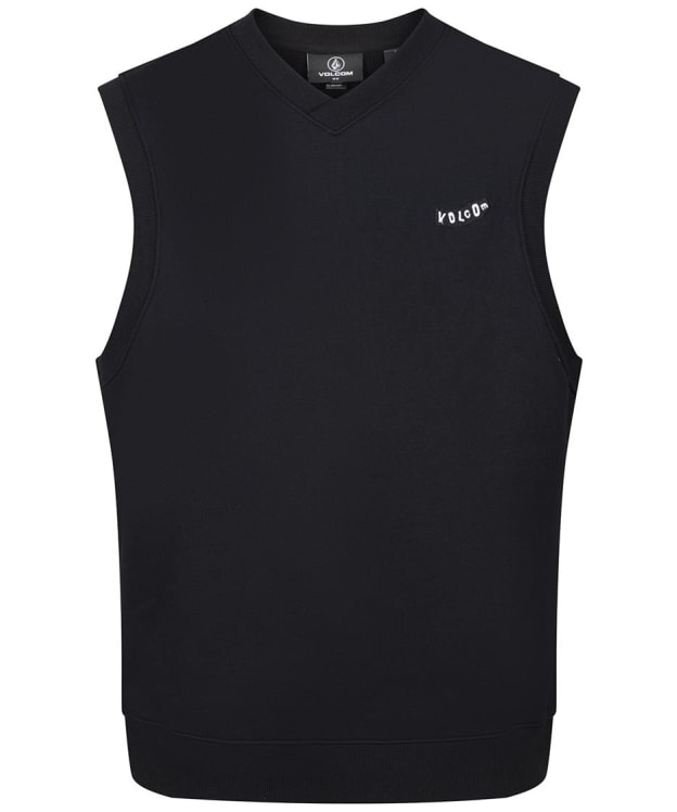 Men's Volcom Sleeveless Sweatshirt - Black