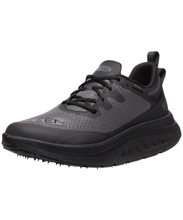 Women's KEEN WK400 Waterproof Walking Shoes - Triple Black