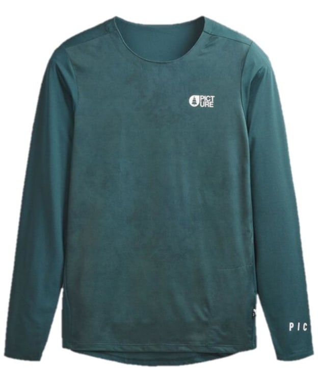 Men's Picture Osborn Print Long Sleeve T-Shirt - Dark Earthly