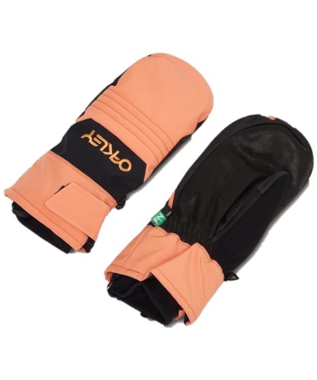 Oakley B1B Water Repellent Mittens - Soft Orange