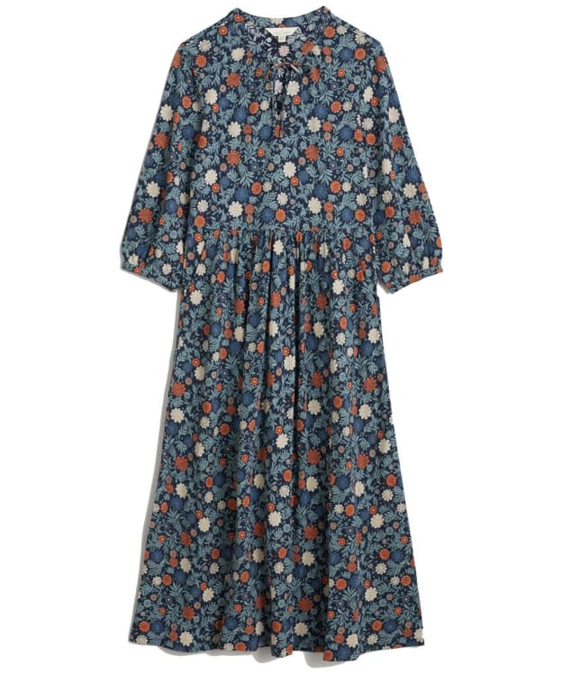 Women's Seasalt Fox Page Organic Cotton Dress - Carved Bloom Maritime Wade