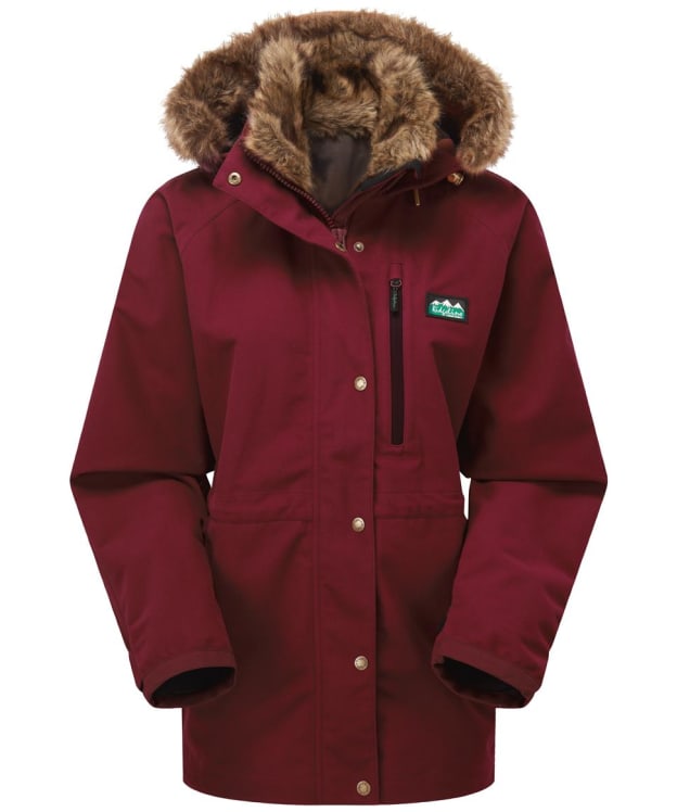 Women's Ridgeline Monsoon II Arctic Waterproof, Windproof and Breathable Jacket - Rhubarb