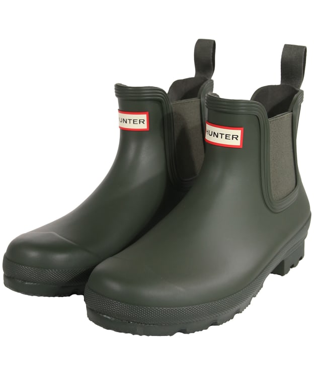 Men's Hunter Original Chelsea Wellington Boot - Dark Olive