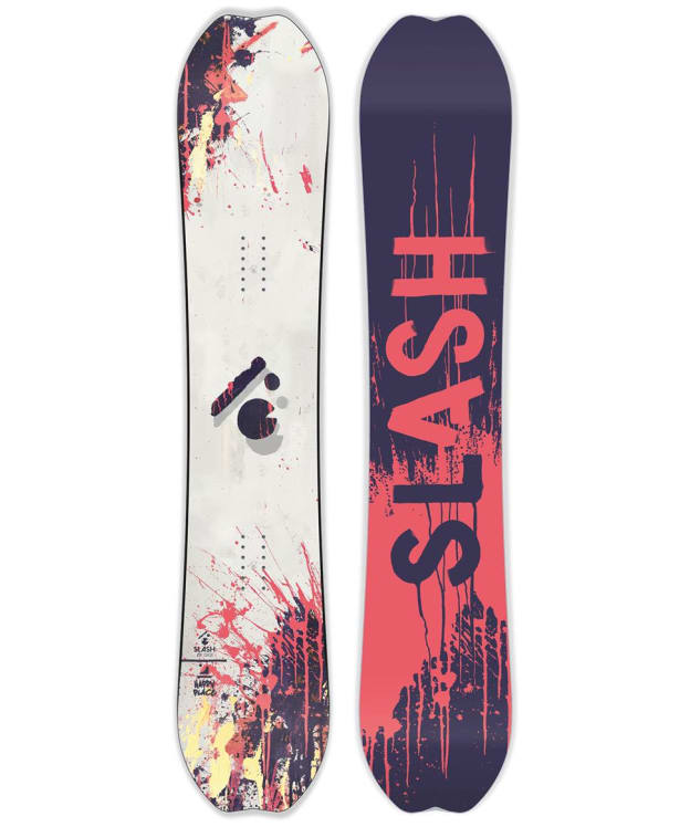 Slash Happy Place Camrock Snowboard - Multi