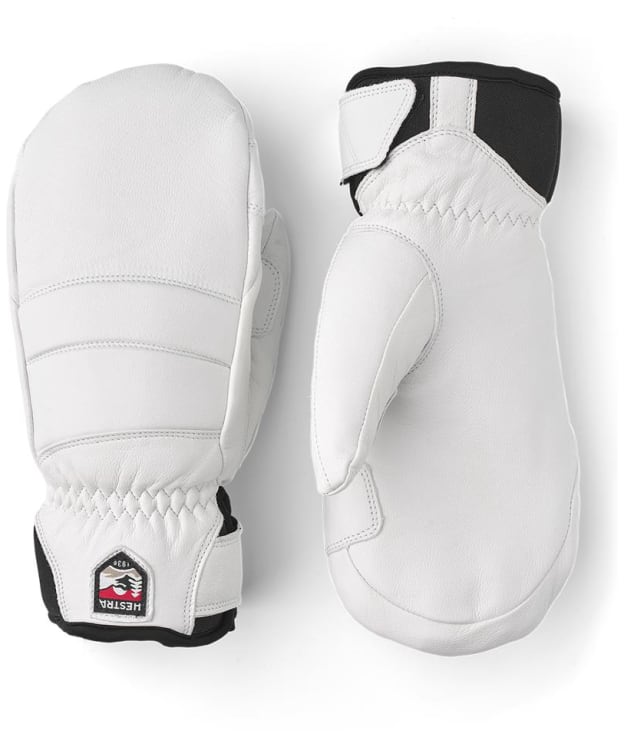 Women's Hestra Fall Line Ski Mitts - White