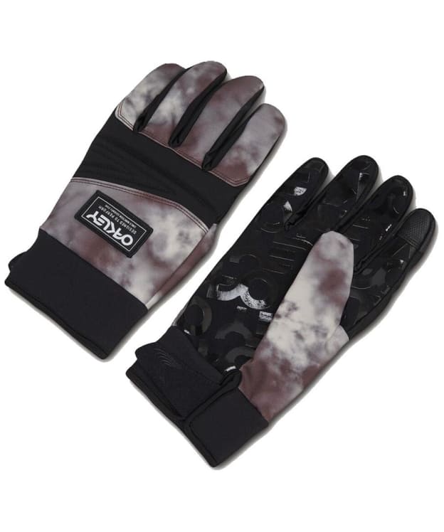 Oakley Printed Park B1B Gloves - Brown Clouds Print