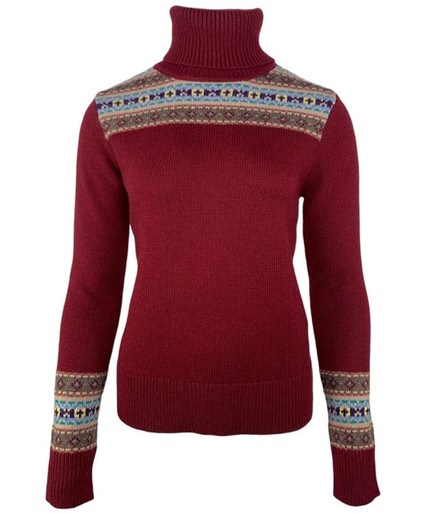 Women's Hunt & Hall Belchamp Wool Blend Jumper - Burgundy