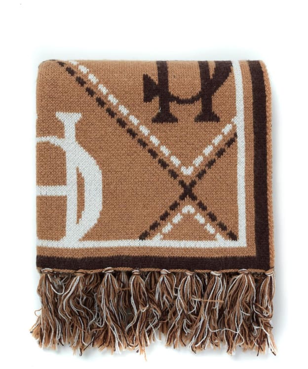 Women's Holland Cooper Monogram Check Scarf - Camel