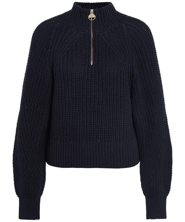 Women's Barbour International Solar Knit - Black