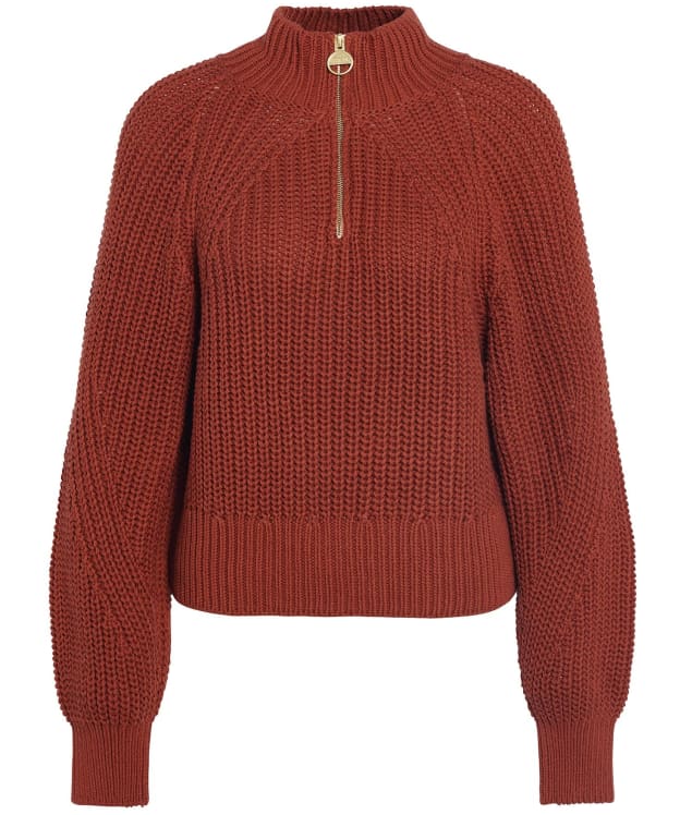 Women's Barbour International Solar Knit - Amaretto