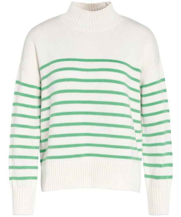 Women's Barbour Oakfield Knitted Jumper - Aran Stripe