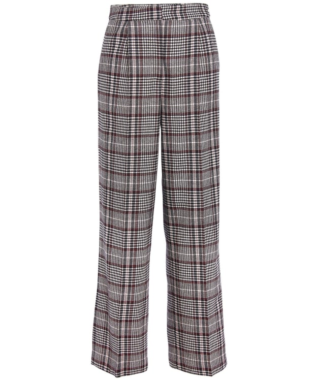 Women's Barbour Adela Trousers - Sepia Tartan