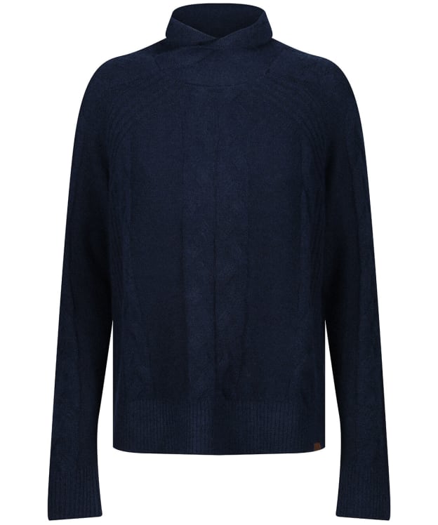 Women's Ariat Novato High Neck Sweater - Navy Heather