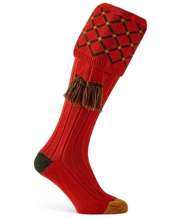 Men's Pennine Regent Shooting Socks Set - Orange