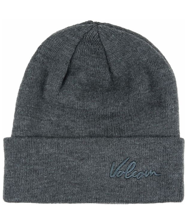 Volcom Fave Turn-Up Knitted Beanie - Eucalyptus