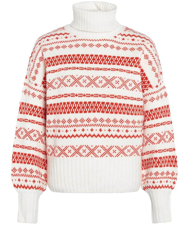 Women's Barbour Jeanne Wool Blend Sweater - Aran Tropical