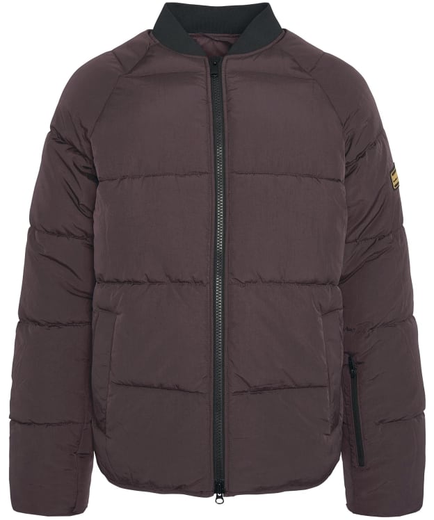 Men's Barbour International Cluny Quilted Jacket - Bitter Chocolate