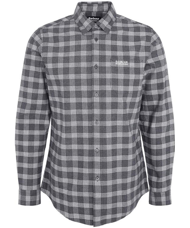 Men's Barbour International Theo Shirt - Charcoal Marl
