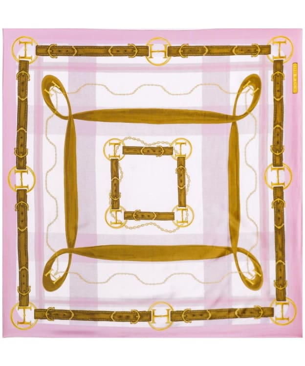 Women’s Hunt & Hall Leadenham Silk Scarf - Pink