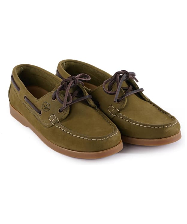 Women’s Le Chameau Galion Deck Shoes - Vert Vierzon