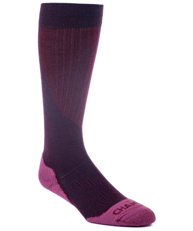 Women's Le Chameau Iris Merino Blend Socks - Rouge